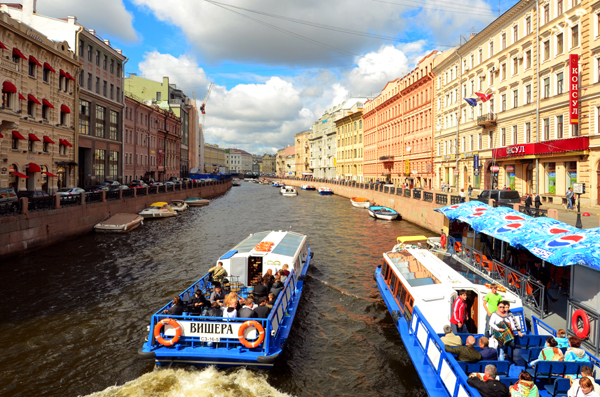 St. Petersburg - Canal tours
