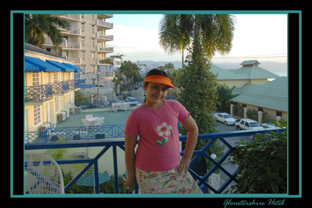 A view from  Gloustershire Hotel 