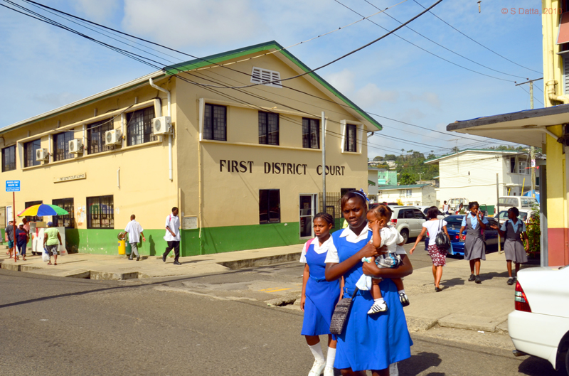 Castries  downtown