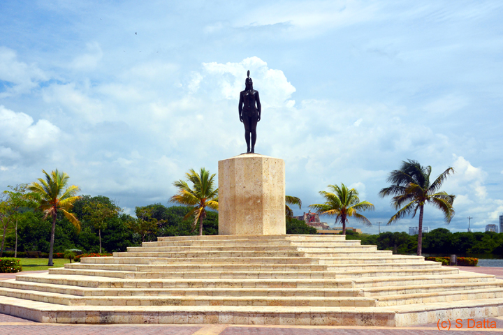 La India Catalina Statue, Cartagena